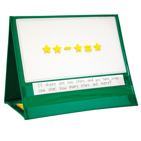 LEARNING RESOURCES Write-On/Wipe-off Magnetic Demonstration Tabletop Pocket Chart 2699